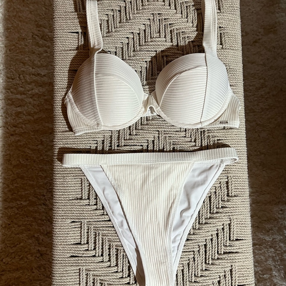 VS PINK white bikini